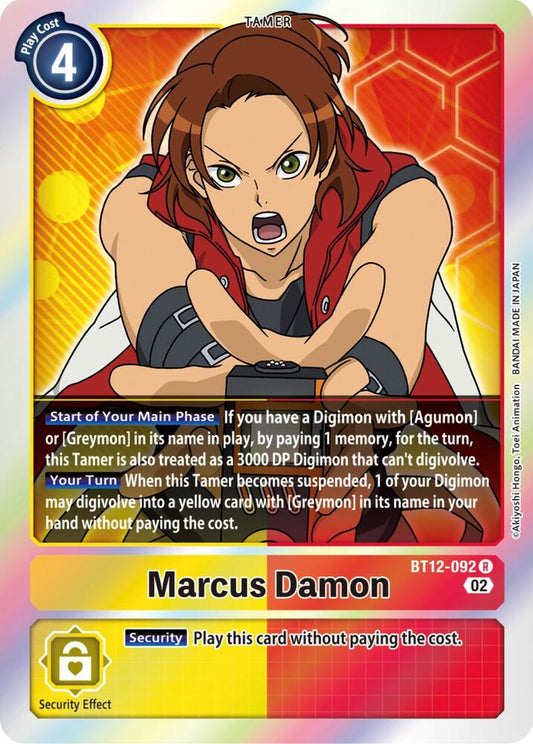 Marcus Damon-Across Time-Rare-Foil