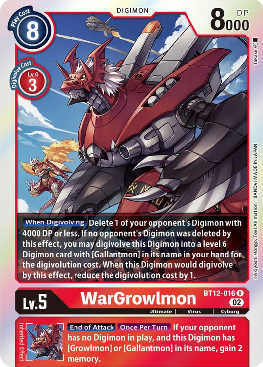 WarGrowlmon-Across Time-Rare-Foil