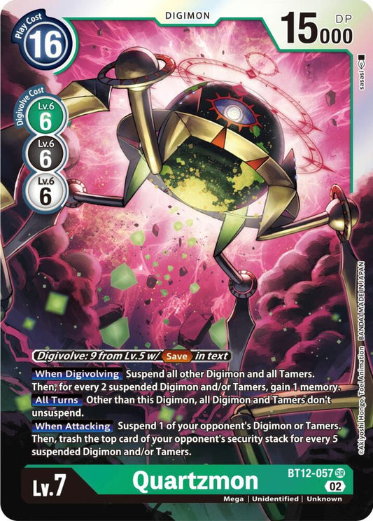 Quartzmon-Across Time-Super Rare-Foil