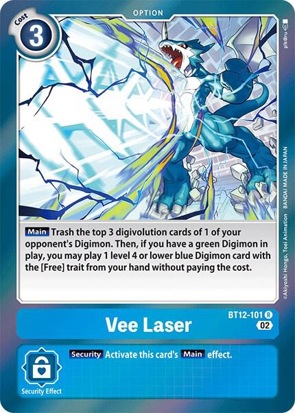 Vee Laser-Across Time-Rare-Foil