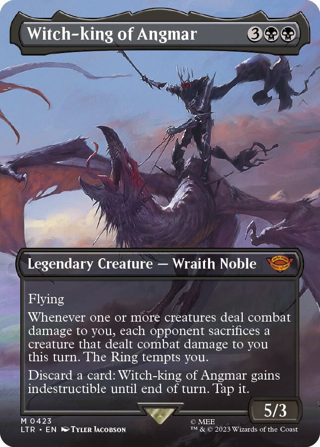 Witch-king of Angmar (Borderless)-Universes Beyond: The Lord of the Rings: Tales of Middle-earth-M-Normal