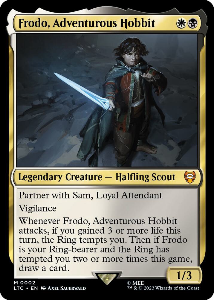 Frodo, Adventurous Hobbit-Commander: The Lord of the Rings: Tales of Middle-earth-M-Foil