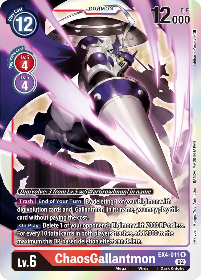 ChaosGallantmon-Alternative Being Booster-Rare-Foil
