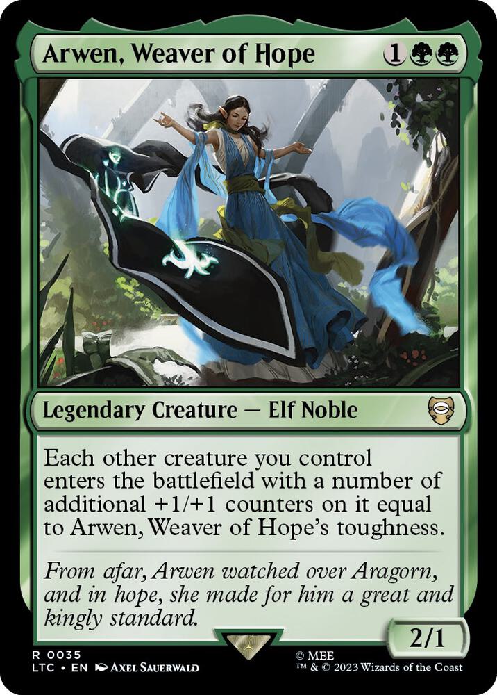 Arwen, Weaver of Hope-Commander: The Lord of the Rings: Tales of Middle-earth-R-Normal