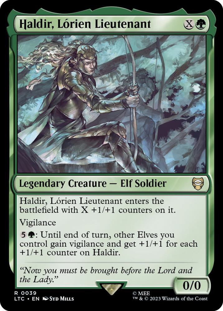 Haldir, Lorien Lieutenant-Commander: The Lord of the Rings: Tales of Middle-earth-R-Normal