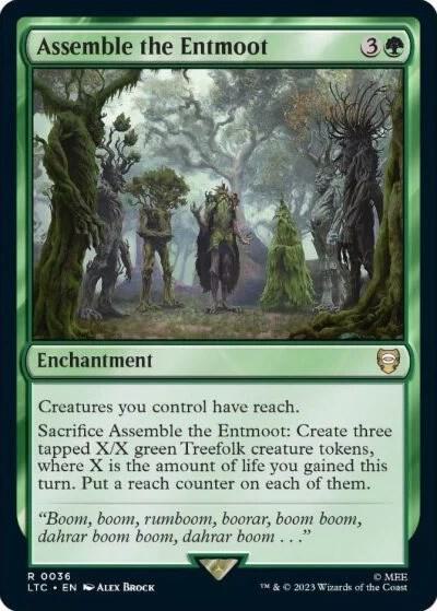 Assemble the Entmoot-Commander: The Lord of the Rings: Tales of Middle-earth-R-Normal