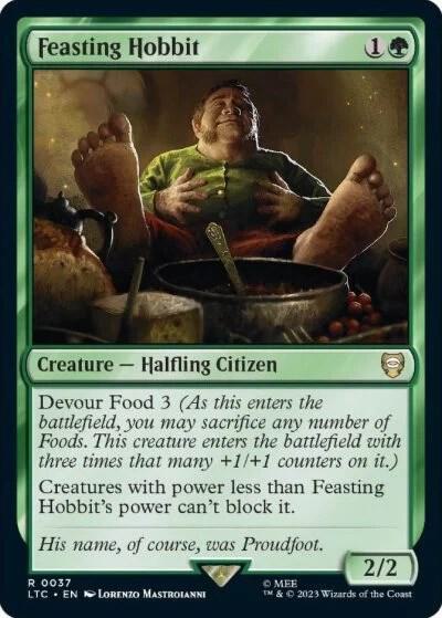 Feasting Hobbit-Commander: The Lord of the Rings: Tales of Middle-earth-R-Normal