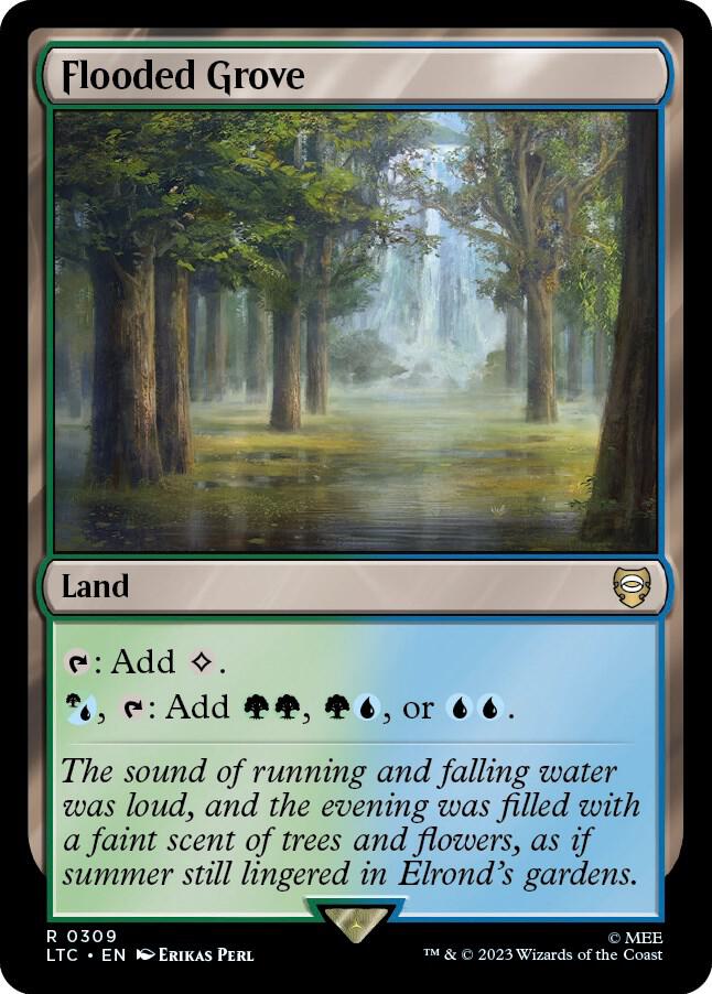 Flooded Grove-Commander: The Lord of the Rings: Tales of Middle-earth-R-Normal