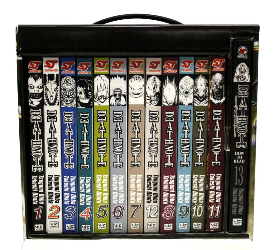 Death Note Complete Box Set by Tsugumi Ohba: Boxed Set/Slip Cased/Casebound; 2496 pages / English