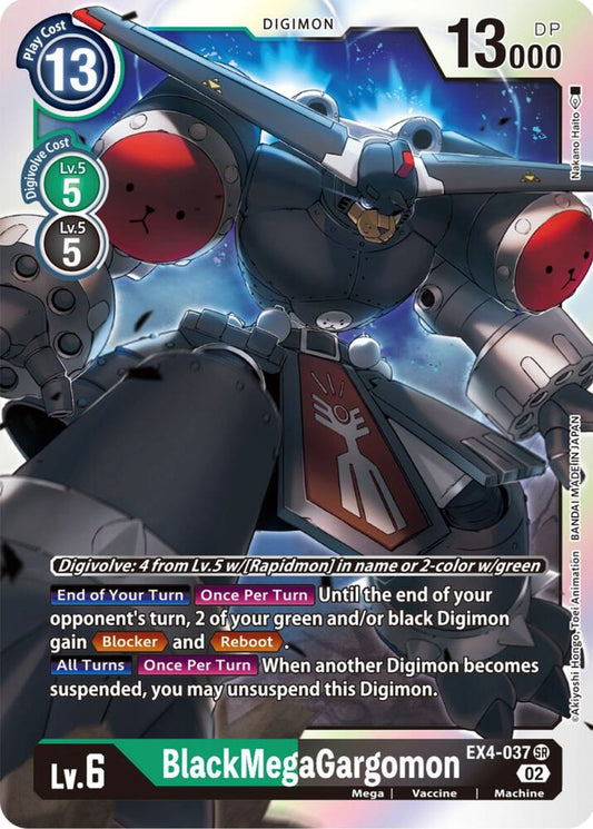 BlackMegaGargomon-Alternative Being Booster-Super Rare-Foil