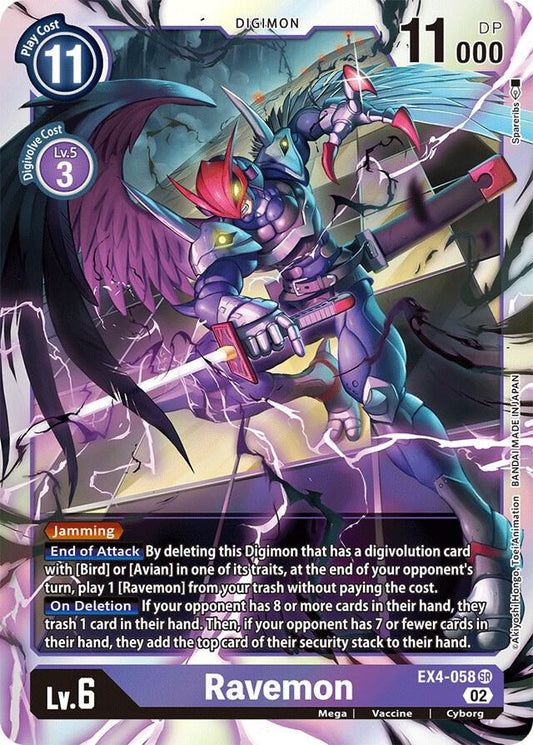 Ravemon-Alternative Being Booster-Super Rare-Foil