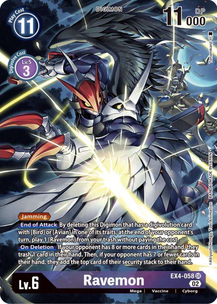 Ravemon (Alternate Art)-Alternative Being Booster-Super Rare-Foil