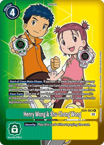 Henry Wong & Shu-Chong Wong (Alternate Art)-Alternative Being Booster-Rare-Foil