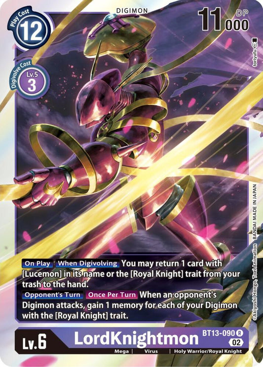 LordKnightmon-Versus Royal Knights-Rare-Foil