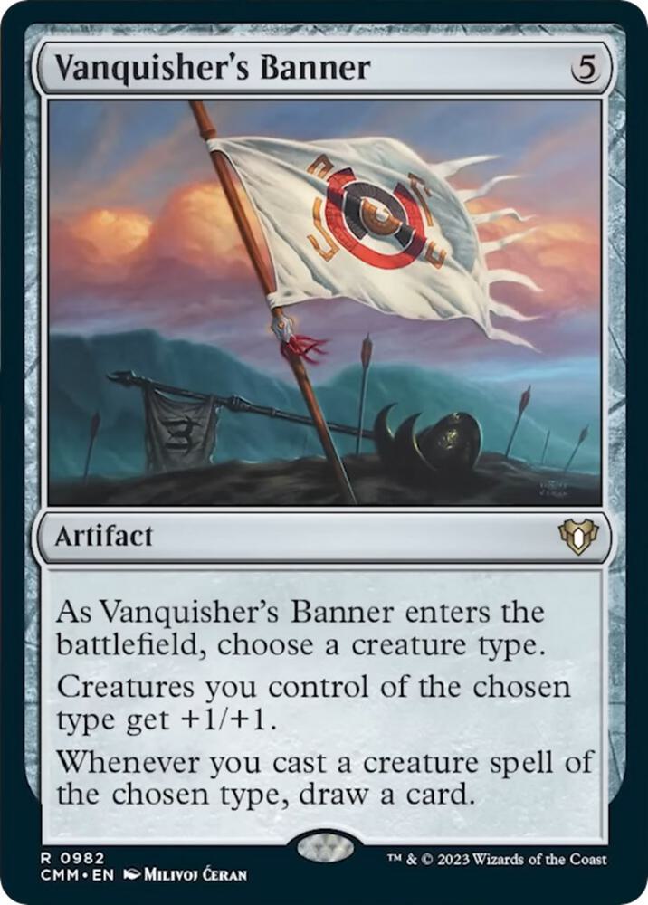 Vanquisher's Banner-Commander Masters-R-Normal