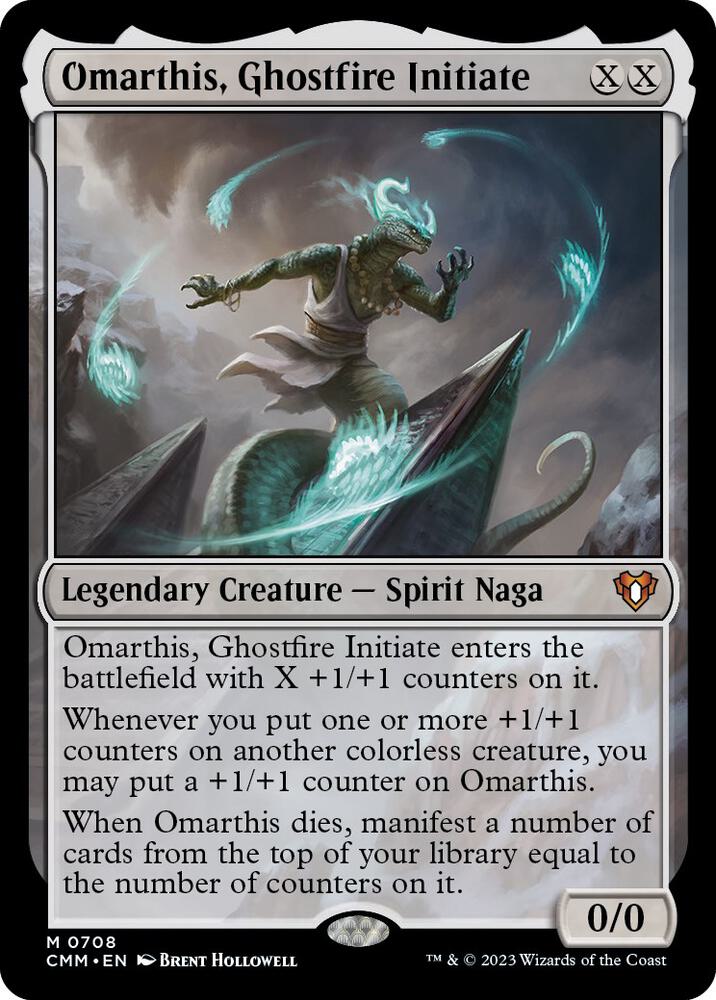Omarthis, Ghostfire Initiate-Commander Masters-M-Foil