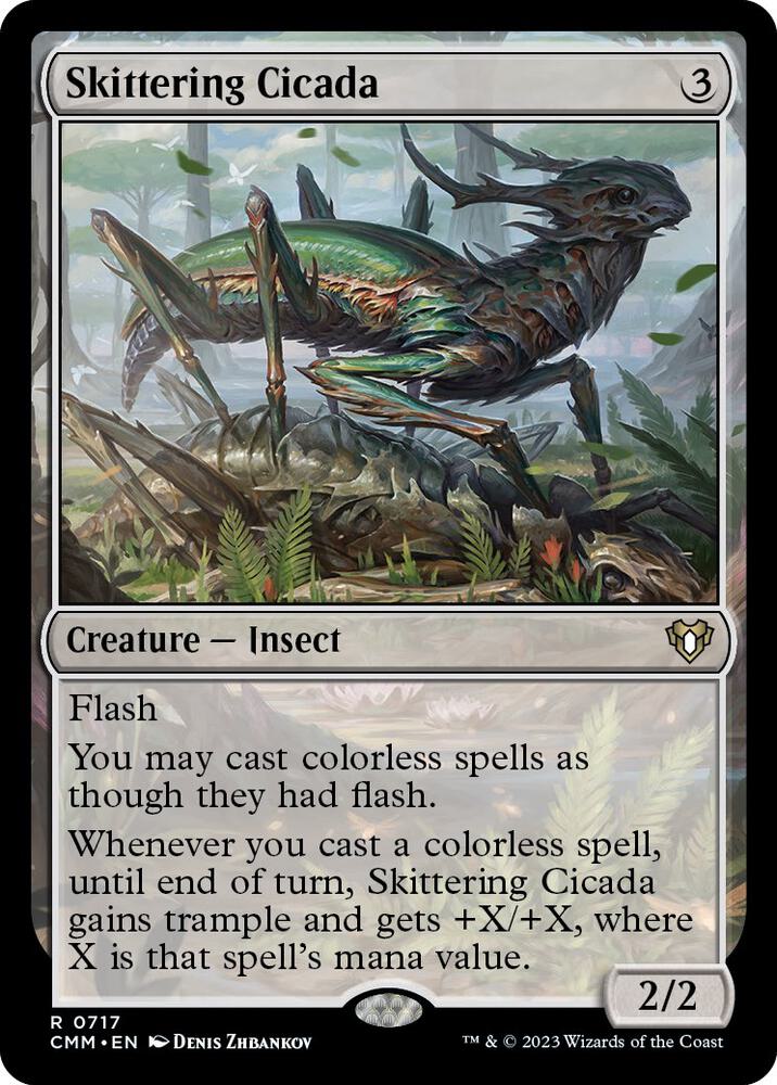 Skittering Cicada-Commander Masters-R-Normal