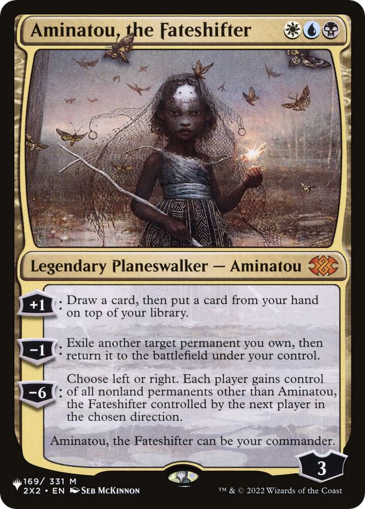 Aminatou, the Fateshifter-The List Reprints-M-Normal