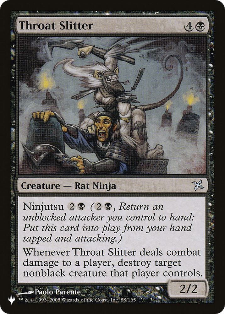 Throat Slitter-The List Reprints-U-Normal