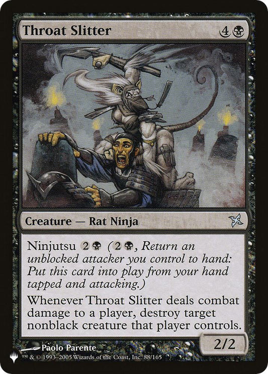 Throat Slitter-The List Reprints-U-Normal