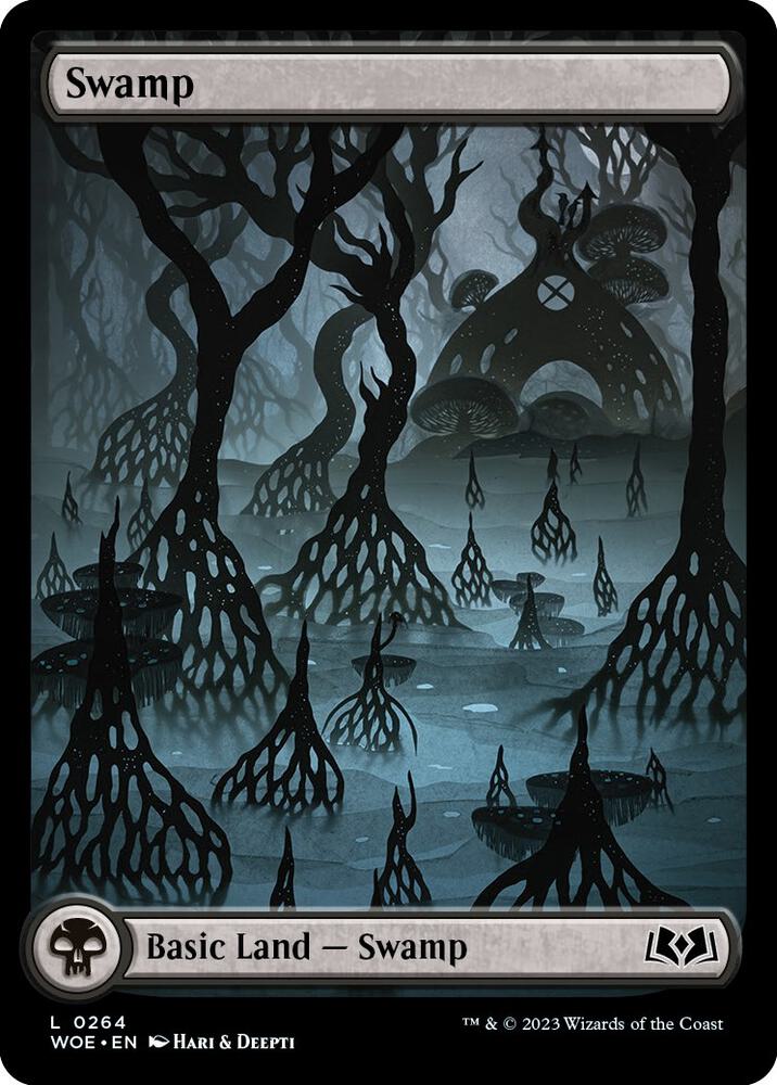 Swamp (0264)-Wilds of Eldraine-L-Normal