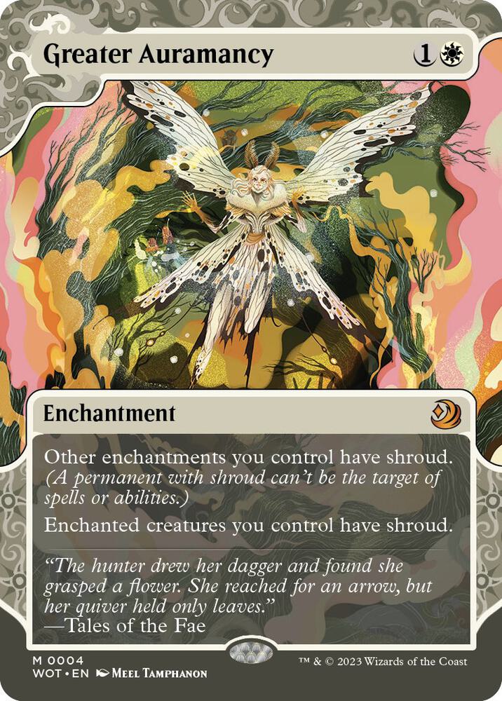Greater Auramancy-Wilds of Eldraine: Enchanting Tales-M-Normal