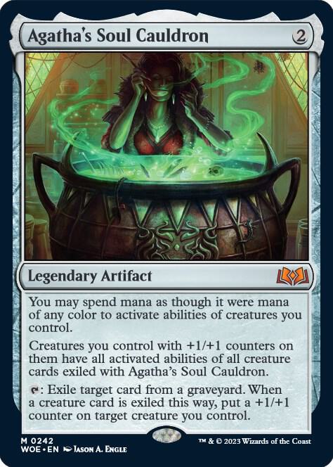 Agatha's Soul Cauldron-Wilds of Eldraine-M-Normal