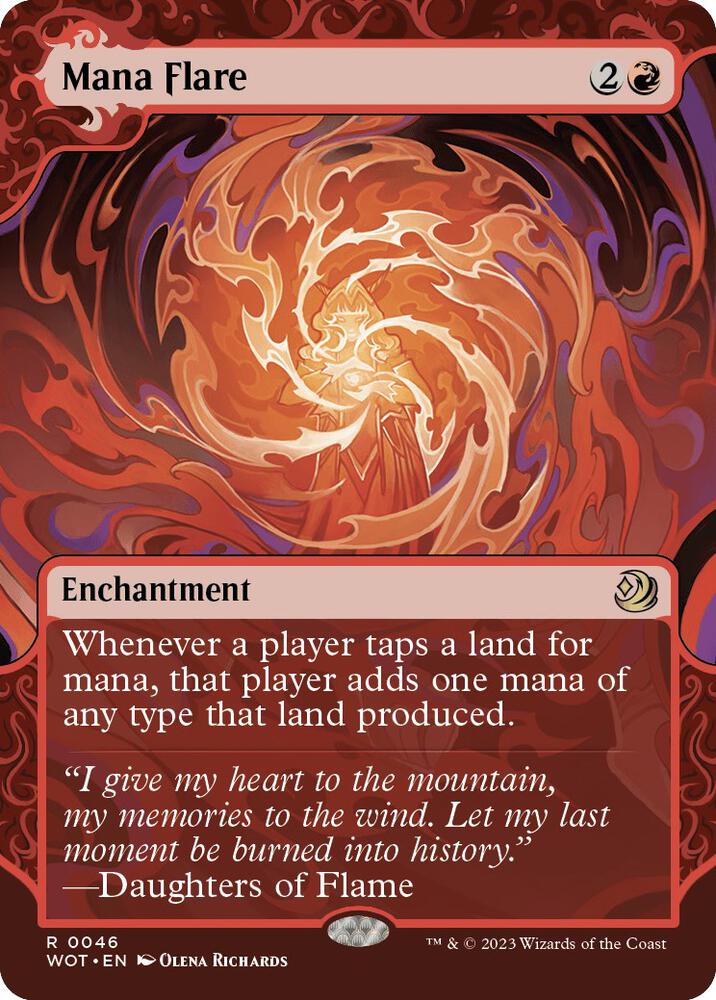 Mana Flare-Wilds of Eldraine: Enchanting Tales-R-Foil