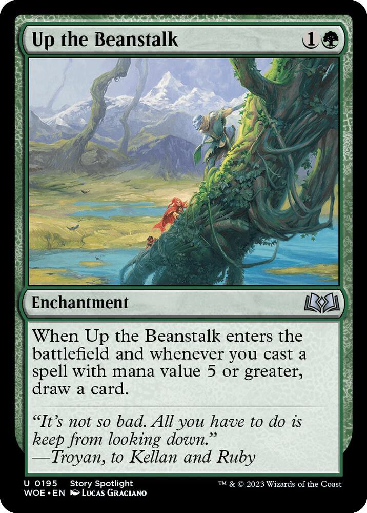 Up the Beanstalk-Wilds of Eldraine-U-Normal