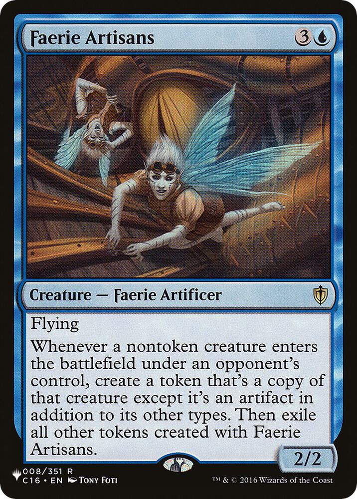 Faerie Artisans-The List Reprints-R-Normal