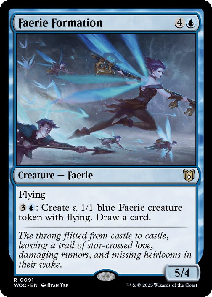 Faerie Formation-Commander: Wilds of Eldraine-R-Normal