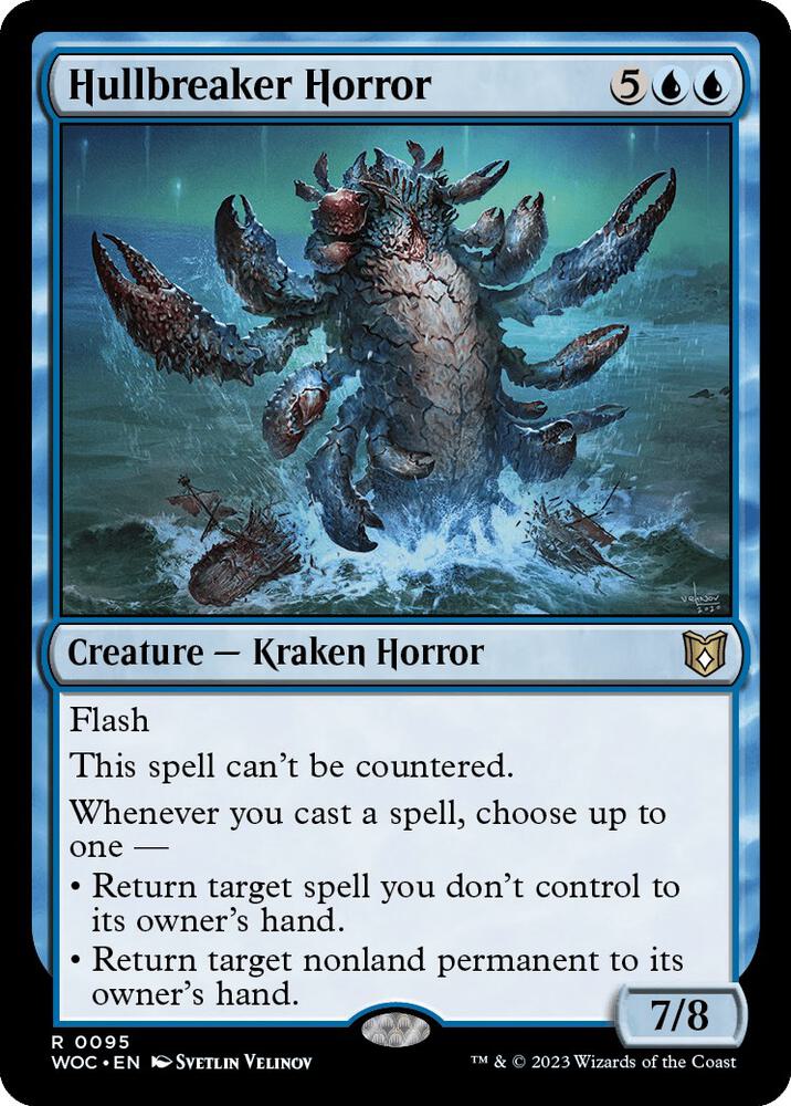 Hullbreaker Horror-Commander: Wilds of Eldraine-R-Normal