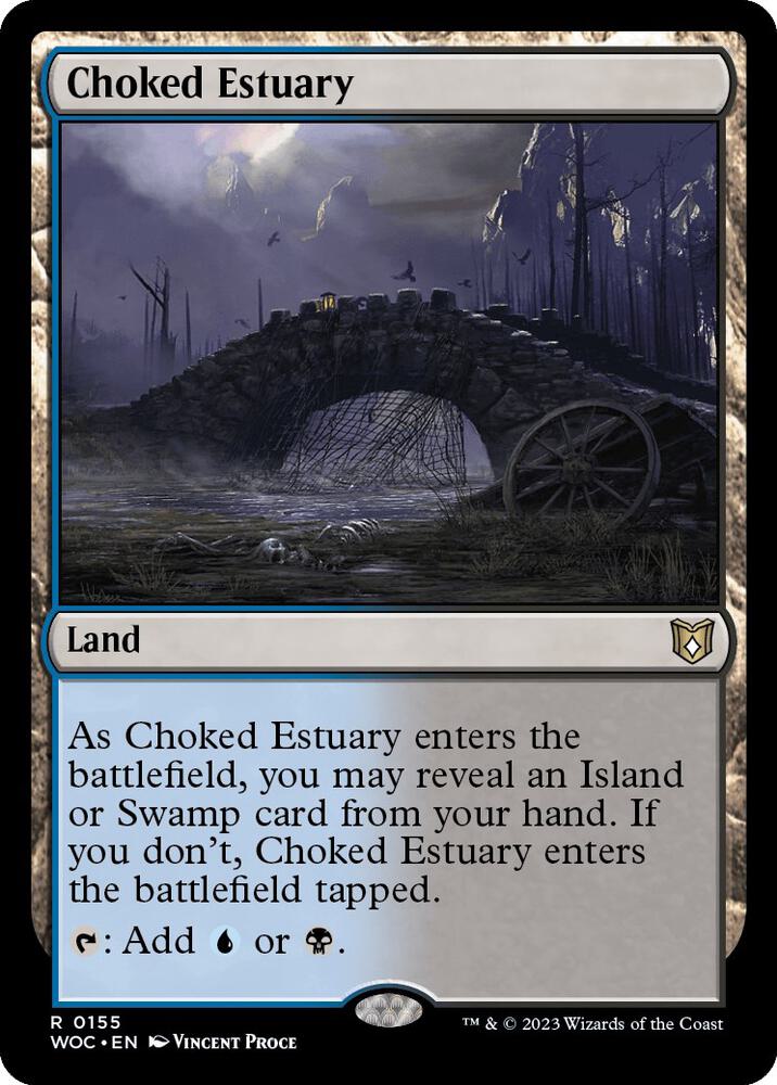 Choked Estuary-Commander: Wilds of Eldraine-R-Normal