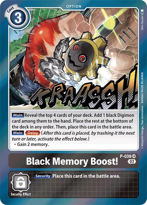 Black Memory Boost! (Resurgence Booster Reprint)-Resurgence Booster-Promo-Foil