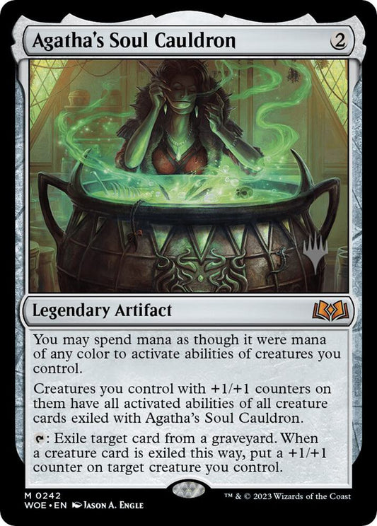 Agatha's Soul Cauldron-Promo Pack: Wilds of Eldraine-M-Normal