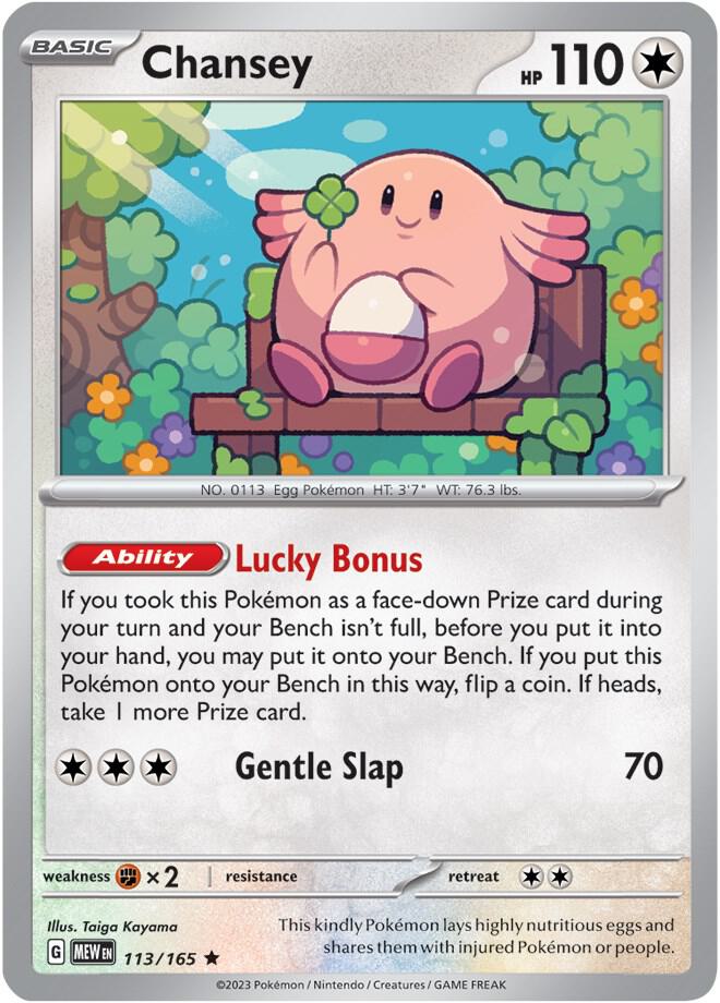Chansey-SV: Scarlet & Violet 151-Rare-Reverse Holofoil