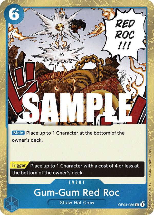 Gum-Gum Red Roc-Kingdoms of Intrigue-R-Foil