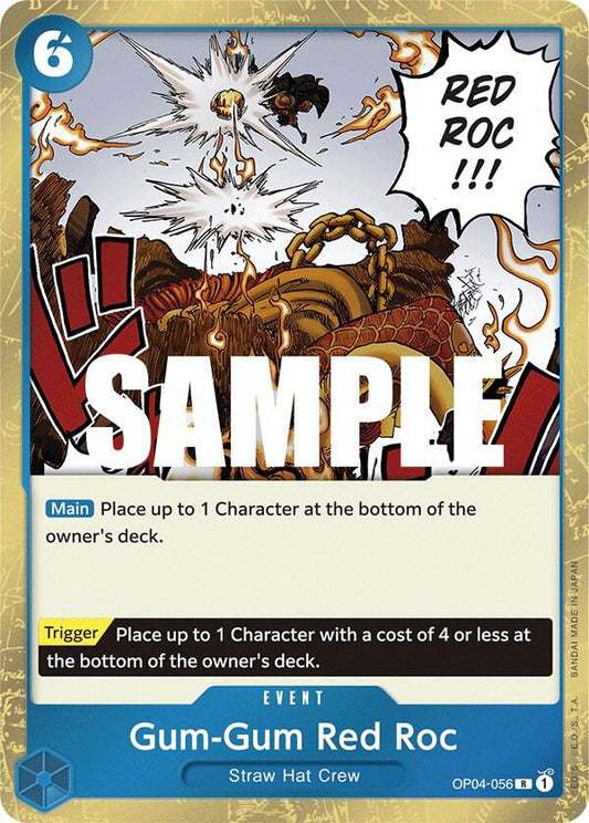 Gum-Gum Red Roc-Kingdoms of Intrigue-R-Foil