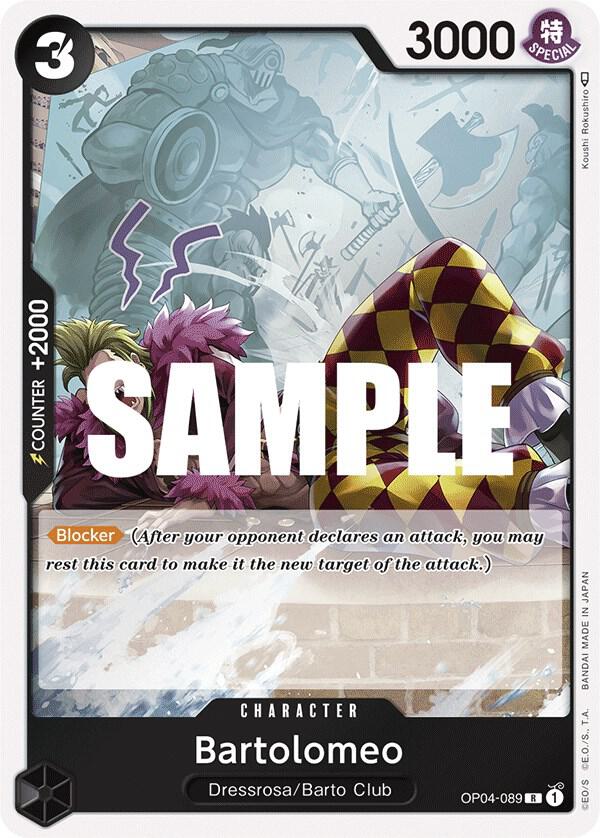 Bartolomeo-Kingdoms of Intrigue-R-Foil