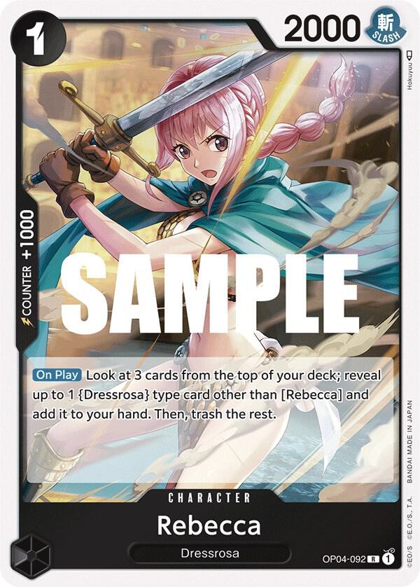 Rebecca (092)-Kingdoms of Intrigue-R-Foil