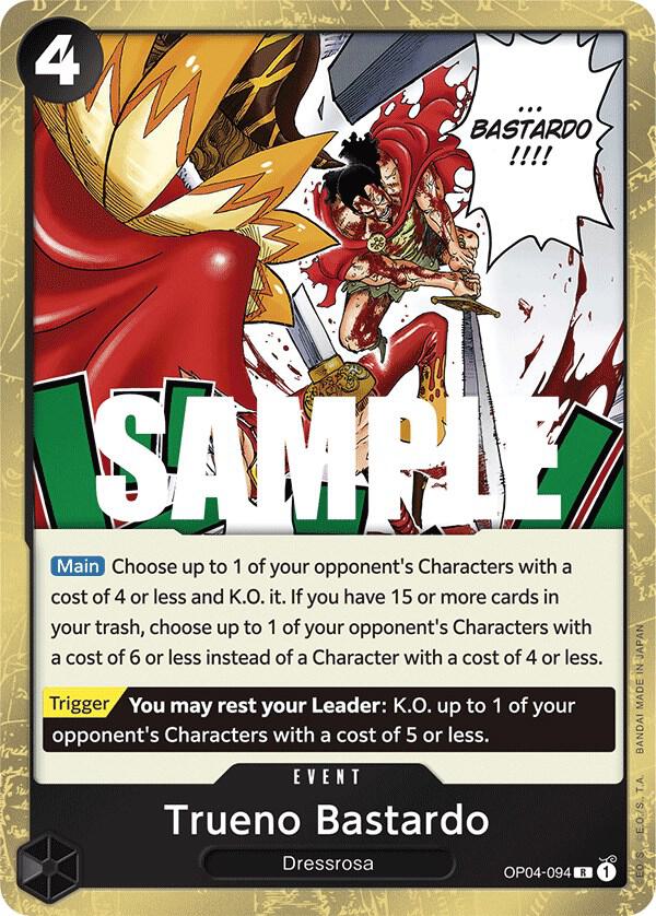 Trueno Bastardo-Kingdoms of Intrigue-R-Foil