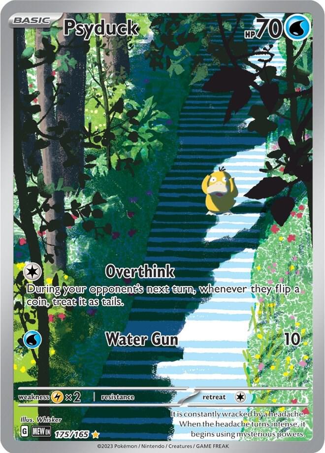 Psyduck - 175/165-SV: Scarlet & Violet 151-Illustration Rare-Holofoil