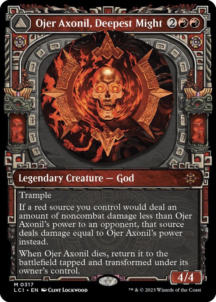 Ojer Axonil, Deepest Might (Showcase)-The Lost Caverns of Ixalan-M-Normal