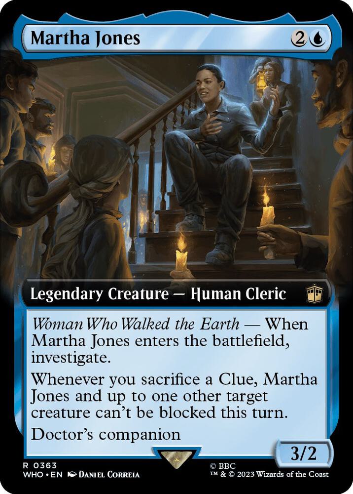 Martha Jones (Extended Art)-Universes Beyond: Doctor Who-R-Normal