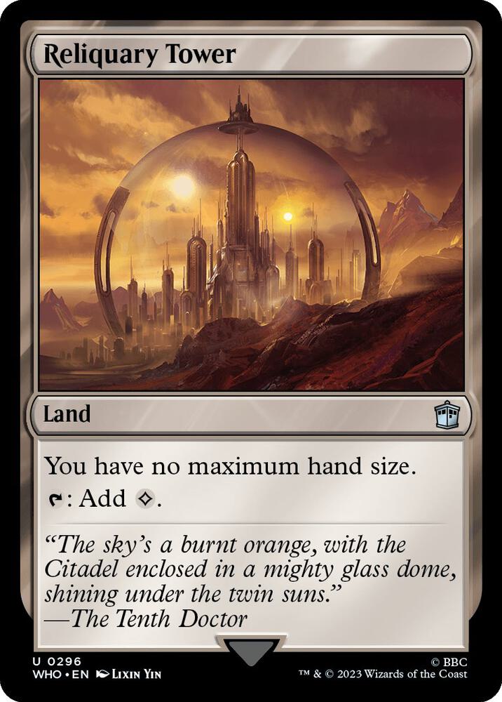 Reliquary Tower-Universes Beyond: Doctor Who-U-Normal