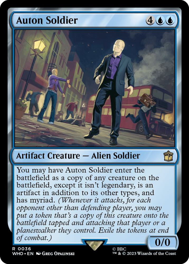 Auton Soldier-Universes Beyond: Doctor Who-R-Normal