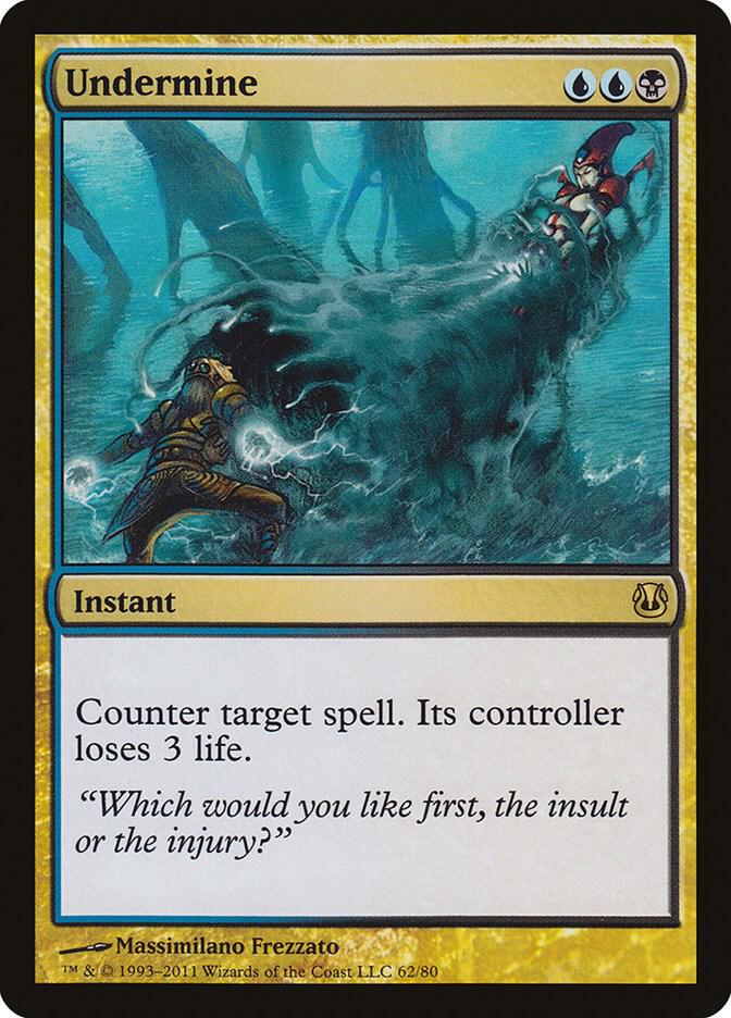 Undermine-Duel Decks: Ajani vs. Nicol Bolas-R-Normal