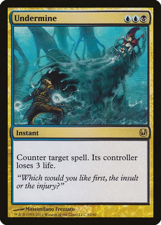 Undermine-Duel Decks: Ajani vs. Nicol Bolas-R-Normal