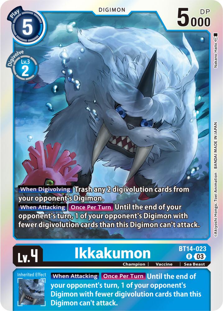 Ikkakumon-Blast Ace-Rare-Foil