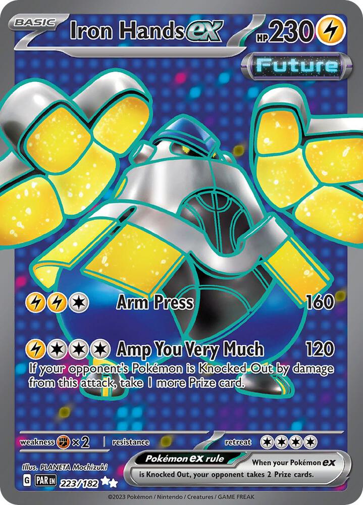 Iron Hands ex - 223/182-SV04: Paradox Rift-Ultra Rare-Holofoil